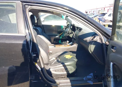 2009 Lexus Is 250 из США, поврежденный, VIN JTHBK262X95087251